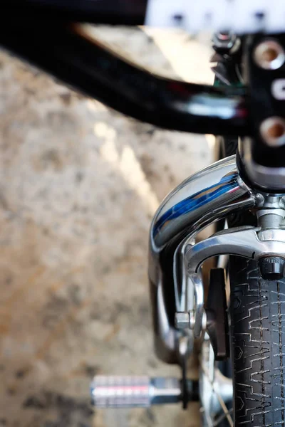 Detaljbild Bmx Cykel Bakgrund — Stockfoto