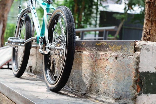 Detail Afbeelding Van Bmx Fiets Achtergrond — Stockfoto