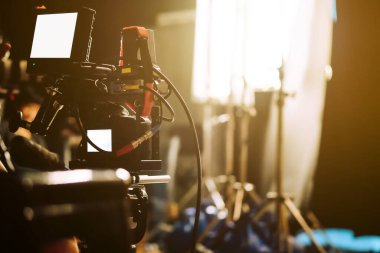 Stüdyo çekim seti, Televizyon Stüdyosu arkaplanı