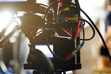 Stüdyo çekim seti, Televizyon Stüdyosu arkaplanı