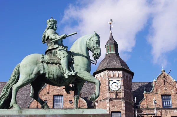 Reiterdenkmal aus jan wellem — Stockfoto