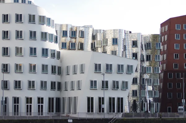 Media Harbor buildings in Duseldorf — Stock Photo, Image