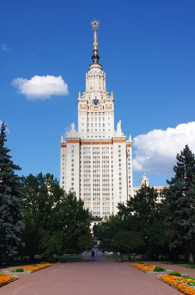 Universidade Estadual moscow — Fotografia de Stock