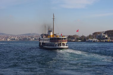 İstanbul 'da yolcu feribotu