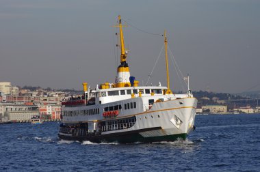 İstanbul 'da yolcu feribotu