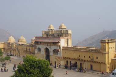 jaipur şehrinde Amber fort