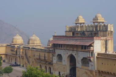 jaipur şehrinde Amber fort