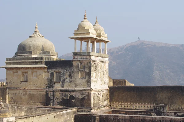 Bärnsten fort i jaipur — Stockfoto