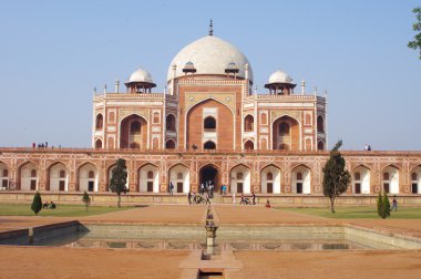 Humayuns Tomb in New Delhi clipart