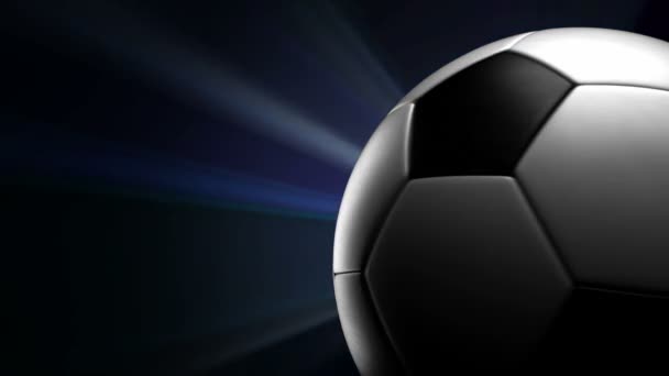 Pallone da calcio — Video Stock