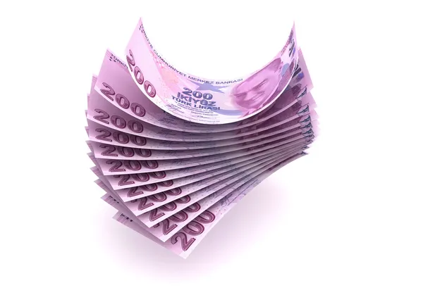 Turkish Lira — Stock Photo, Image