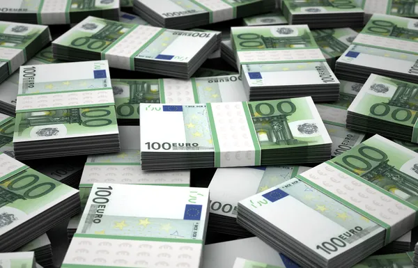 Billion Euros — Stock Photo, Image