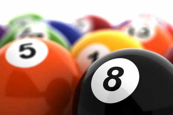 Billiards Close-Up — Stock Photo, Image