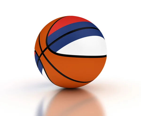 Serbischer Basketball — Stockfoto
