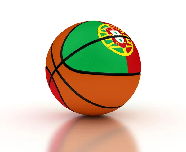 Portugál kosárlabda — Stock Fotó