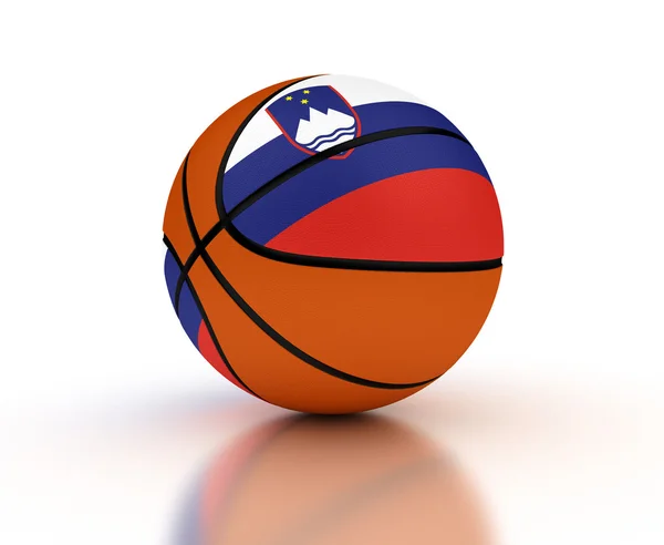Sloveense basketbal — Stockfoto