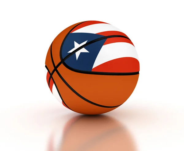 Puertoricanska basket — Stockfoto