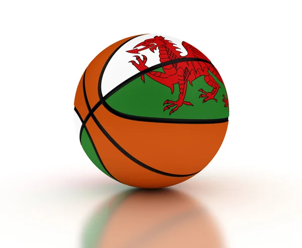Баскетбол в Уэльсе — стоковое фото