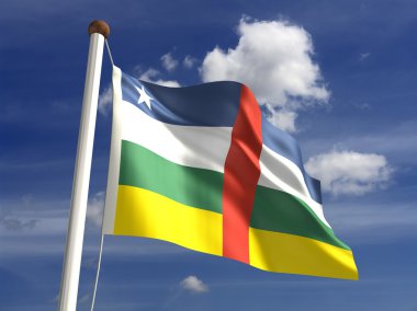 Orta Afrika Cumhuriyeti bayrağı