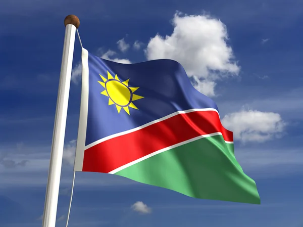 Namibia Flag — Stock Photo, Image