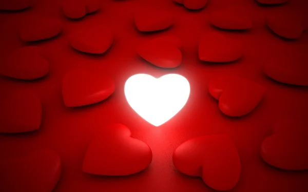 Shiny Heart — Stock Photo, Image