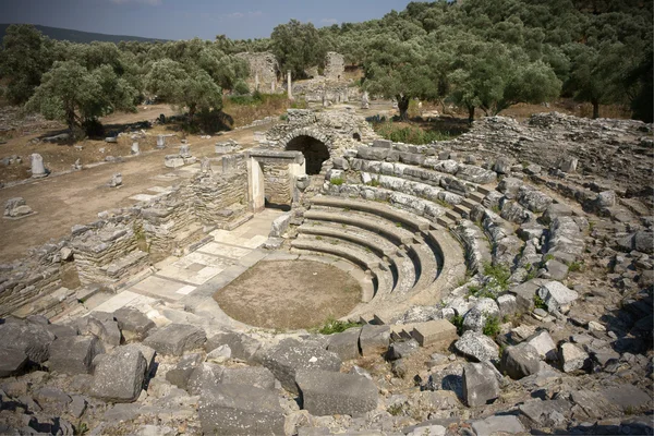 Iasos amfitheater — Stockfoto