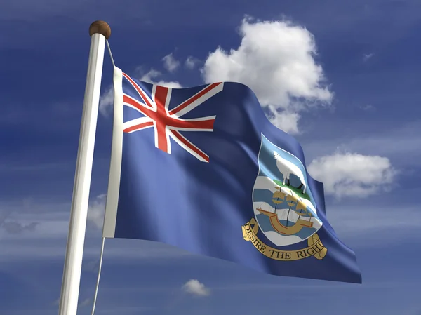 Falklandská vlajka — Stock fotografie
