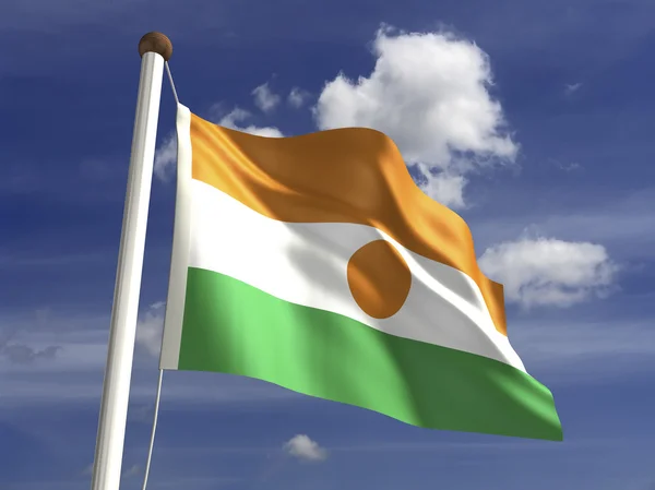 Bandiera del Niger — Foto Stock