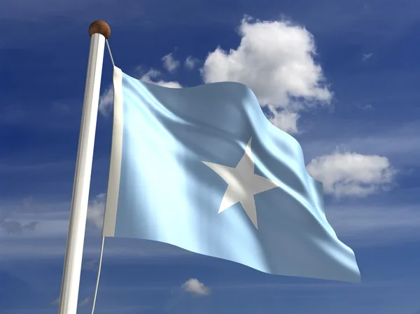 Somalia Flag — Stock Photo, Image