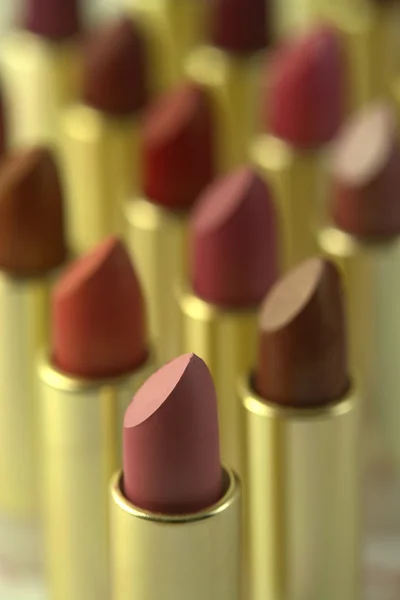 Lippenstiftfarben — Stockfoto