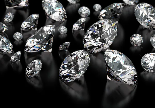 Diamantes — Fotografia de Stock