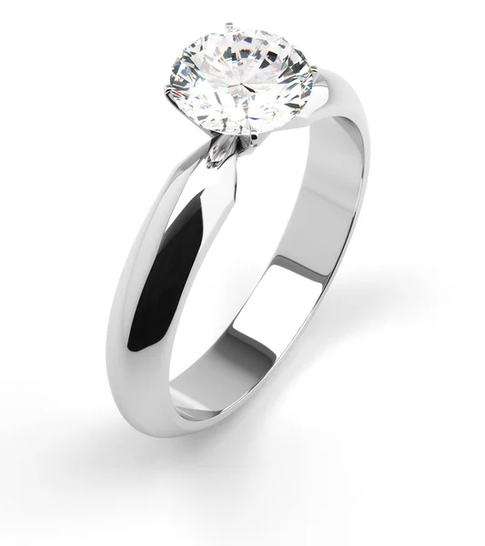 Één diamond ring — Stockfoto