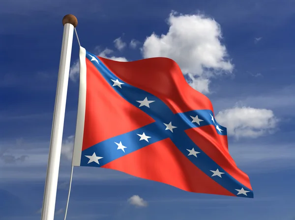 Флаг Конфедерации — стоковое фото