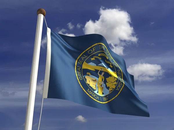 Bandeira do Nebraska — Fotografia de Stock