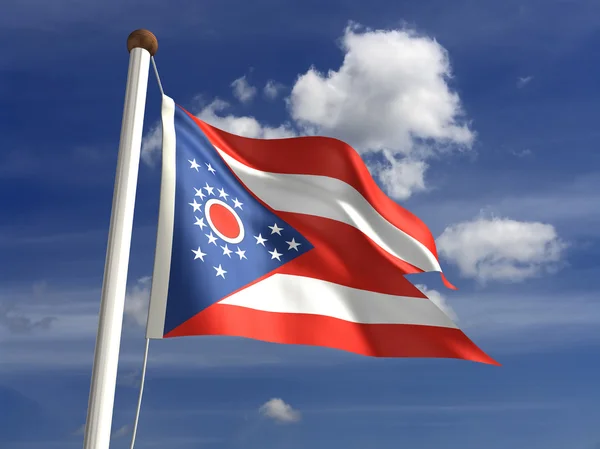 Ohio bayrağı — Stok fotoğraf