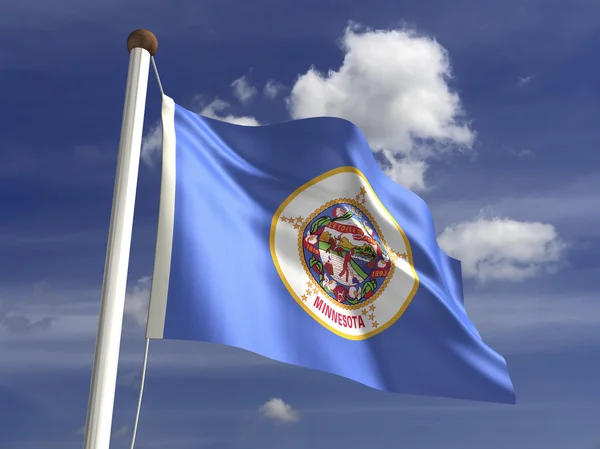 ミネソタ州の旗 — ストック写真