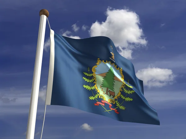 Vlag van Vermont — Stockfoto