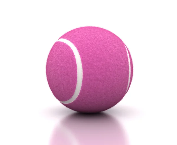 Roze tennisbal — Stockfoto