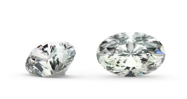 Pırlanta oval kesim