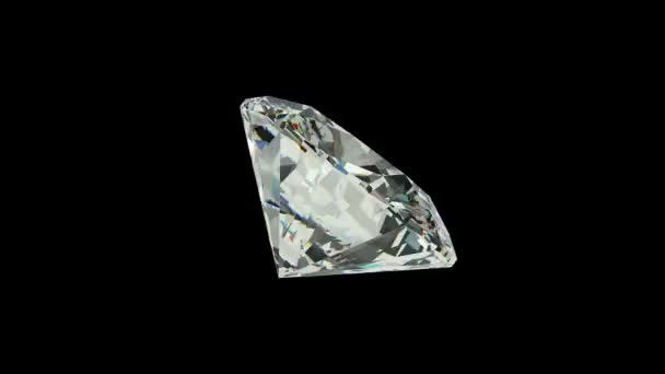Diamant im Polsterschliff — Stockvideo