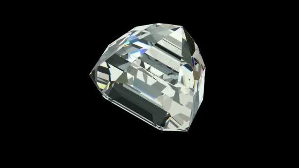 Asscher diamant coupé 