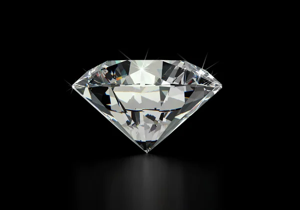 단일 다이아몬드 — 스톡 사진