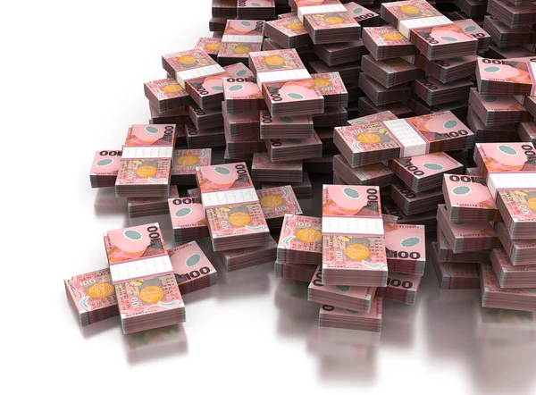Стек Новозеландський долар — стокове фото