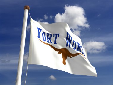 Fort worth şehir bayrağı