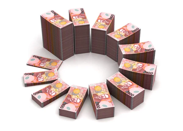 New Zealand Dollar Chart — Stock Photo, Image