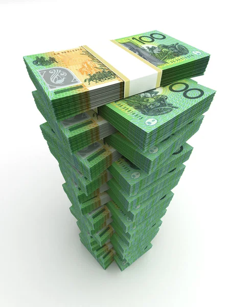 Věž australský dolar — Stock fotografie