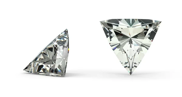 Diamante de corte trillón — Foto de Stock