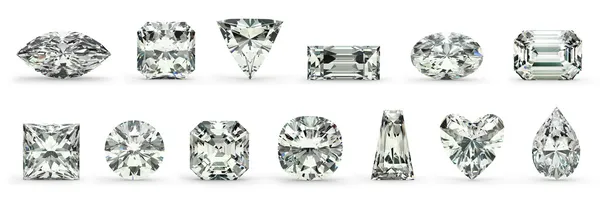 Diamond Cuts — Stock Photo, Image