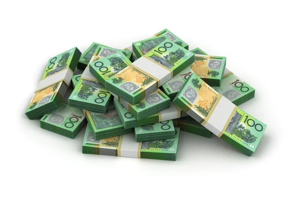 Stack of Dollar australien — Photo