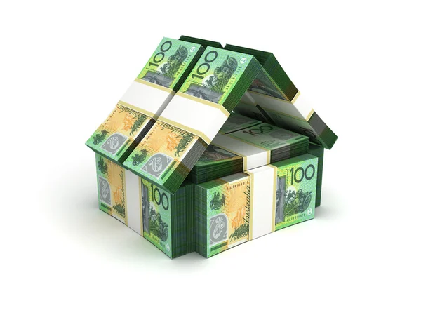 Conceito imobiliário Dólar australiano — Fotografia de Stock